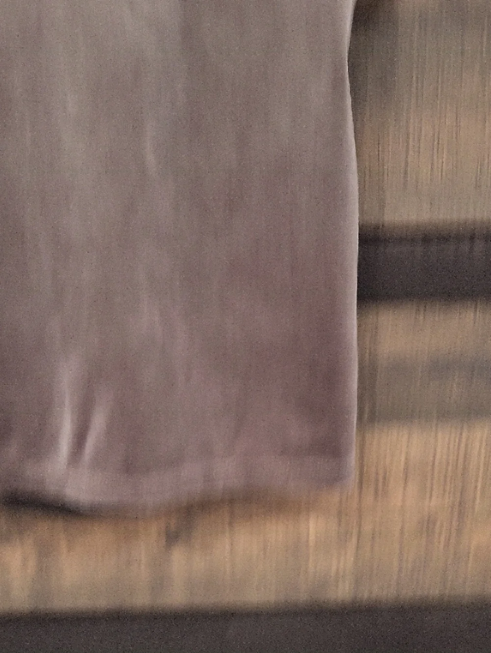 Zara Short Sleeve Velvet Tee in Taupe - Picture 3 of 4